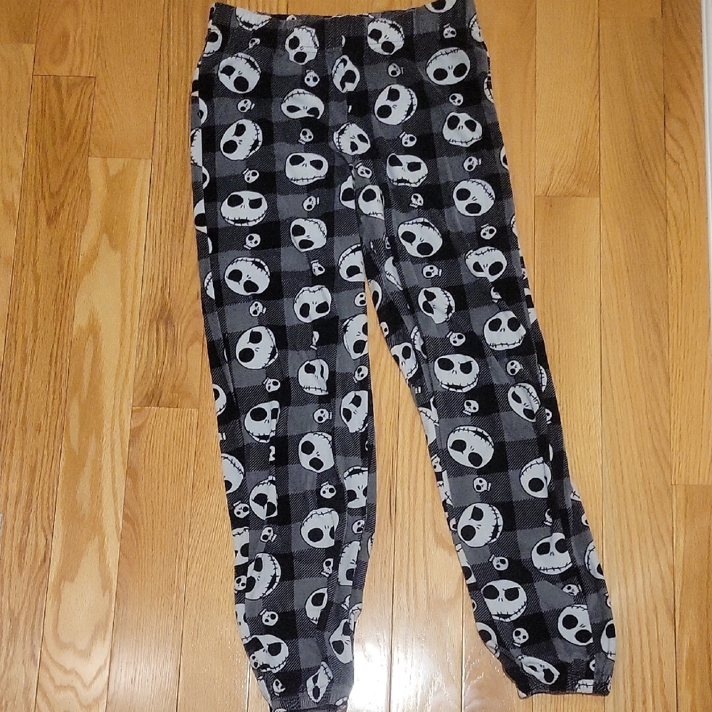 Disney Kids The Nightmare Before Christmas Print Joggers - Black and White